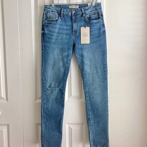 Reaction Kenneth Cole Men's slim fit stretch denim blue jeans NWT 32W x 32L